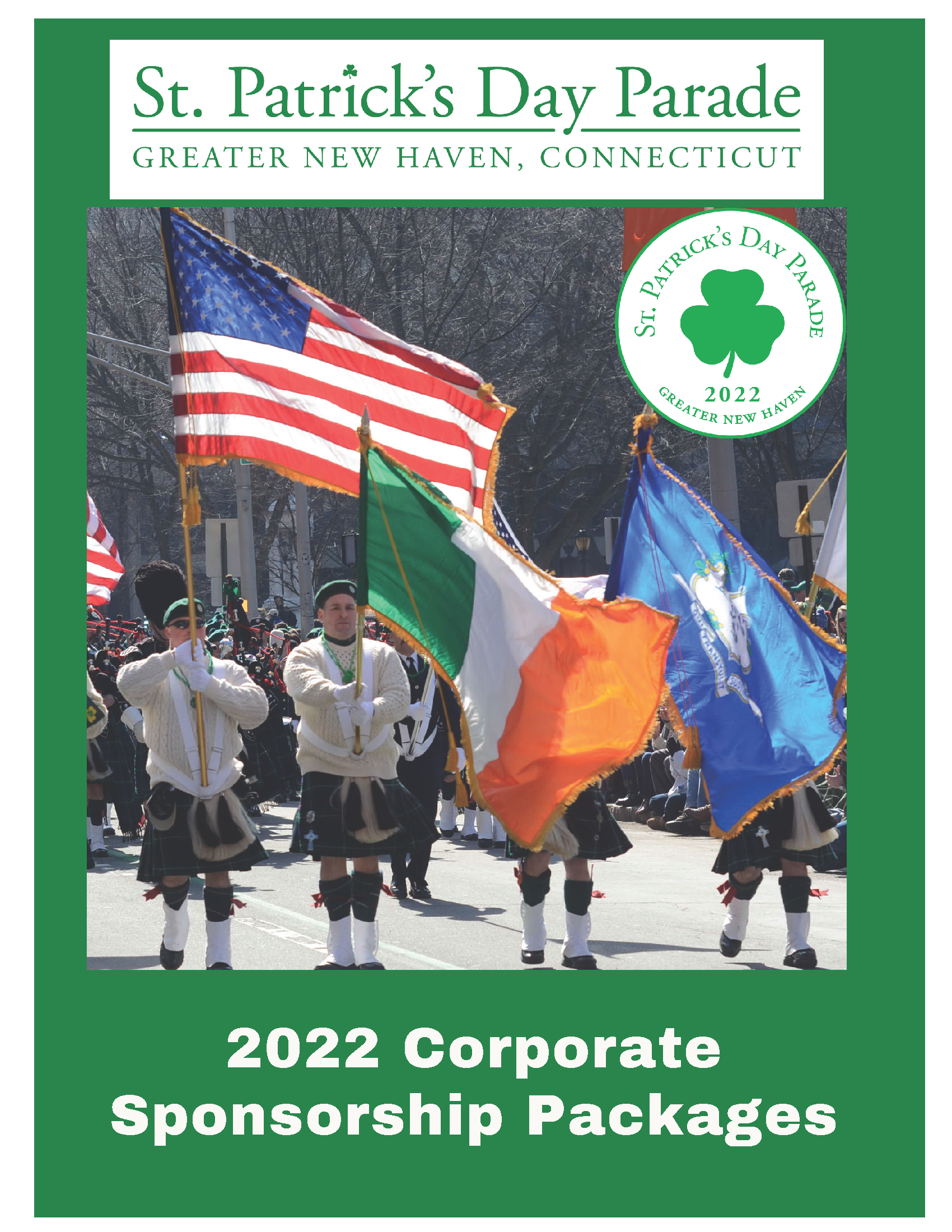 2022 St Patricks Day Parade Corporate Sponsorship