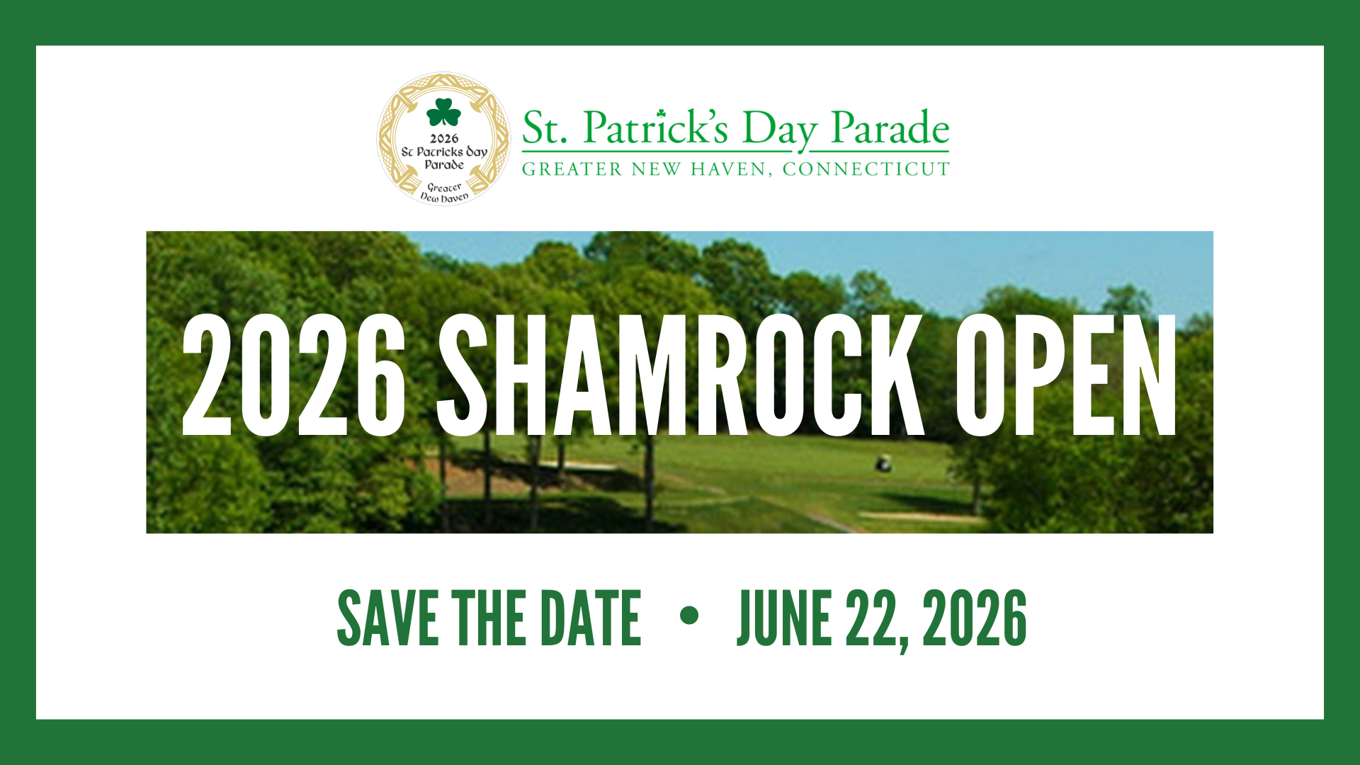 2026 Official Save The Date