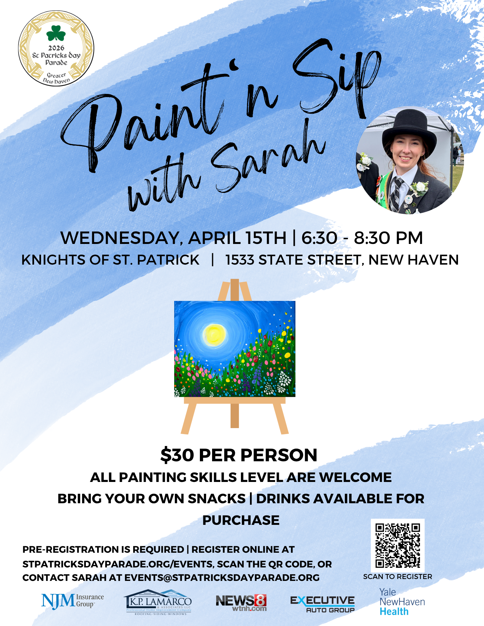 2026 Paint n Sip with Sarah