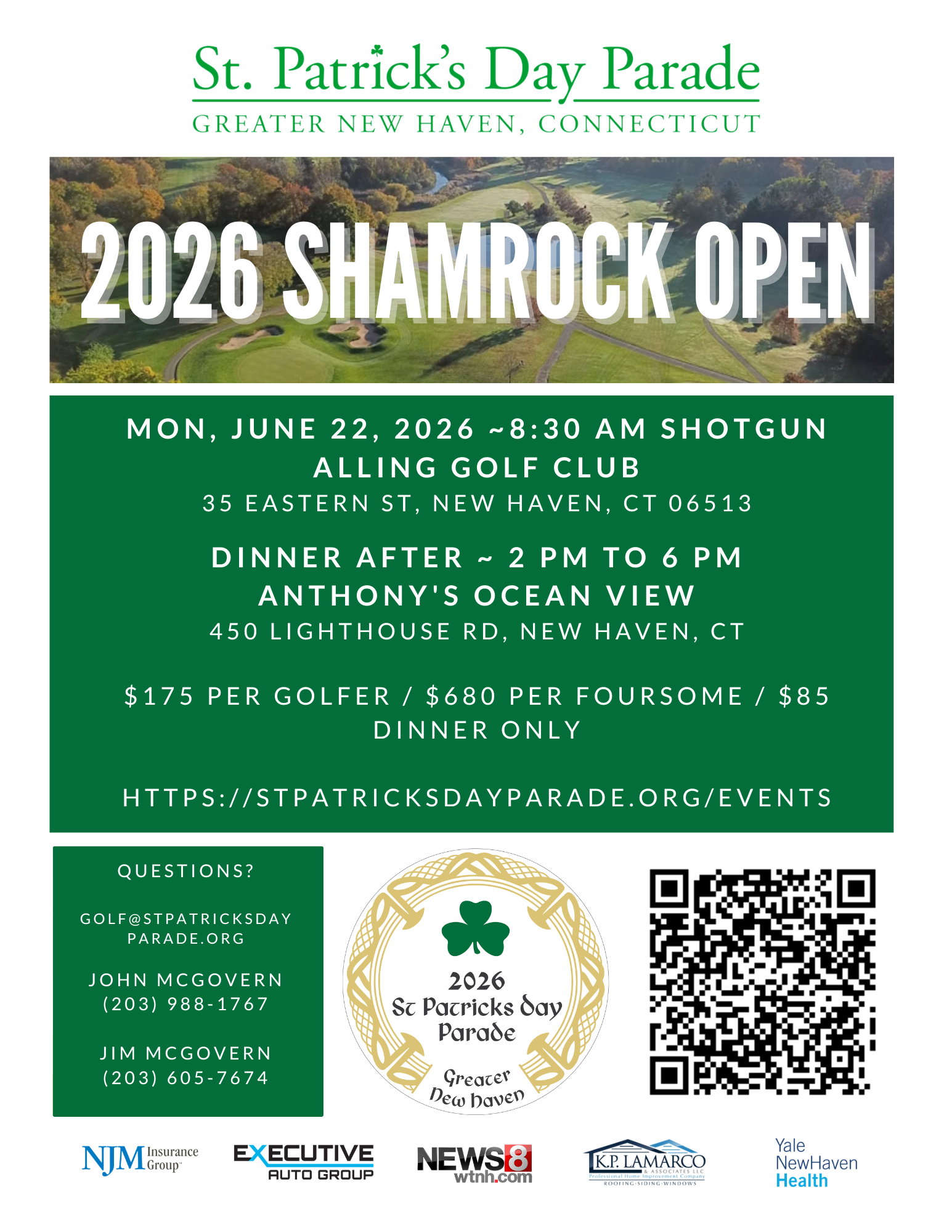 Shamrock Open Golf Tournament