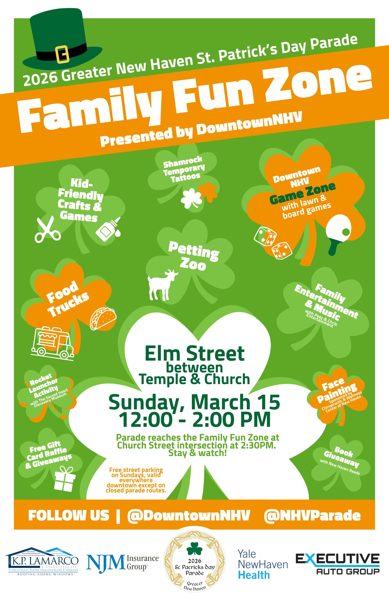 2026 Family Fun Zone St Patricks Day Parade