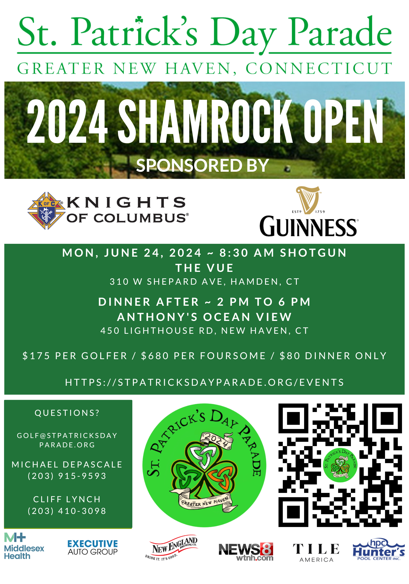 2024 Shamrock Open Golf Tournament